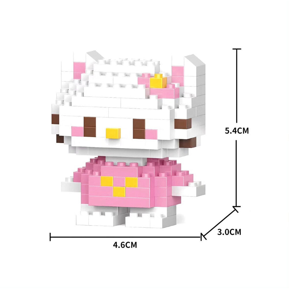 Pembe HelloKitty Bricks