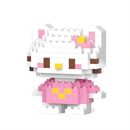 Pembe HelloKitty Bricks