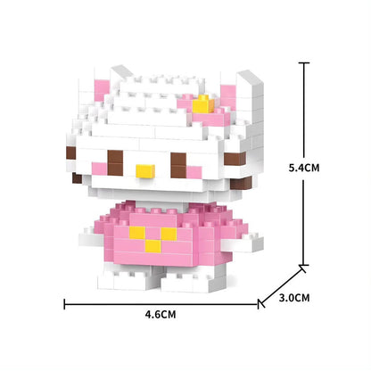 Pembe HelloKitty Bricks