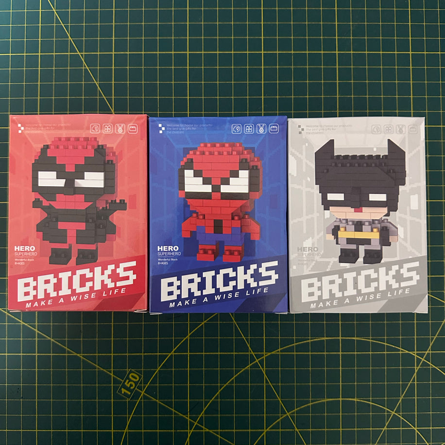 Süper Kahramanlar 3’lü Set